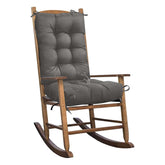 TESICA front view of dark grey cushion set showing neat fit and extra comfort