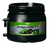 Tetra ClearChoice BioFilter front view showing compact external housing and quick-access lid for easy service
