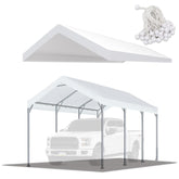 TGEHAP front view canopy top showing full 10x20 coverage and protection
