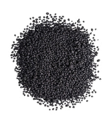 The Andersons HumiChar granule close-up revealing uniform low-dust texture
