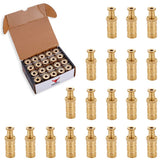 The Door Bull front view of brass anchors showing durable finish and reliable hold