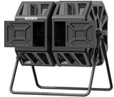THE GROW'ING front view of dual-chamber tumbler showing compact capacity and easy access