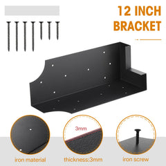 Therwen bracket attached to 2x12 lumber demonstrating secure corner support