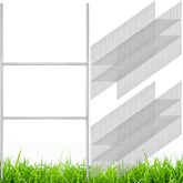 Therwen front view of 100-pack H-frame stakes showing packaging and volume benefit