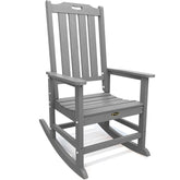 THOEOE front view of oversized rocking chair showing roomy comfort