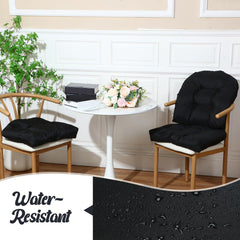 Thyle cushion on outdoor dining chair demonstrating upgraded seating comfort