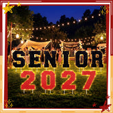 Thyle senior 2027 front view showing bold letters and contrast