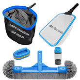 TidyMister full kit layout showing all included tools and pole compatibility benefits