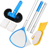 TidyMister full kit front view showing all five cleaning tools, ready to organize