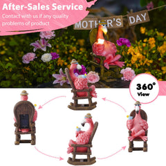 Tiejiajiang flamingo solar panel top view illustrating easy daytime charging