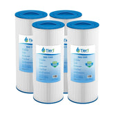 Tier1 front view of 4-pack filters showing packaging and benefit of ready spare set