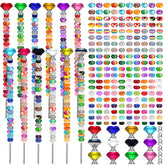 Tigeen front packaging showing full 236-piece garden stake kit for easy setup