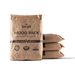 TIKI front view of four-pack packaging showing compact fuel convenience