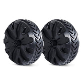 TIMBER RIDGE front view of replacement wheels showing included screw and benefits of easy replacement