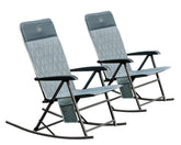 TIMBER RIDGE front view showing full rocker and stable base for reliable outdoor seating