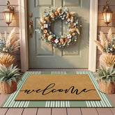 Tinideya front view of welcome set showing inviting layered entrance