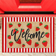 Tinideya doormat set scaled at a doorway to show correct sizing