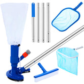 Tioncy kit front view showing all components for quick pool cleaning