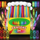 Tisancy front packaging with backdrop showing colorful benefit of easy setup