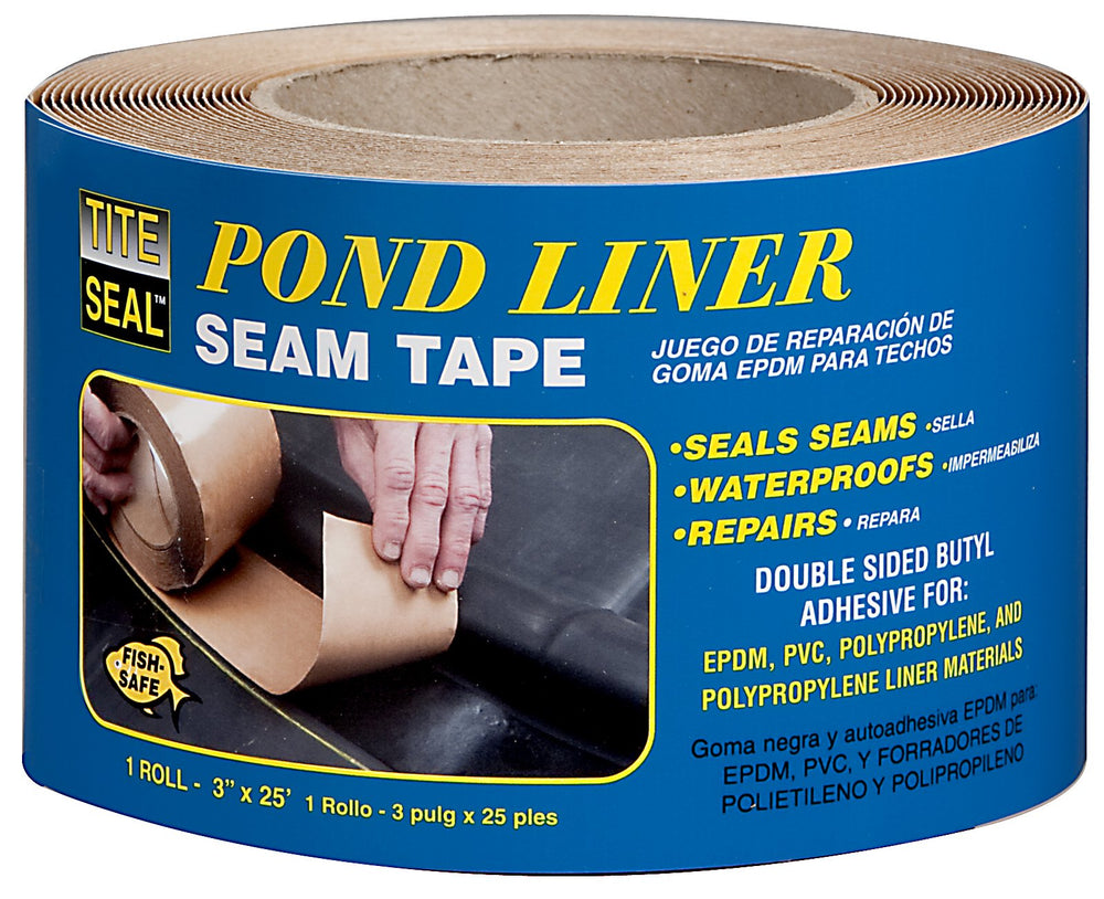 TITESEAL front view showing 3" by 25' tape for waterproof seam protection
