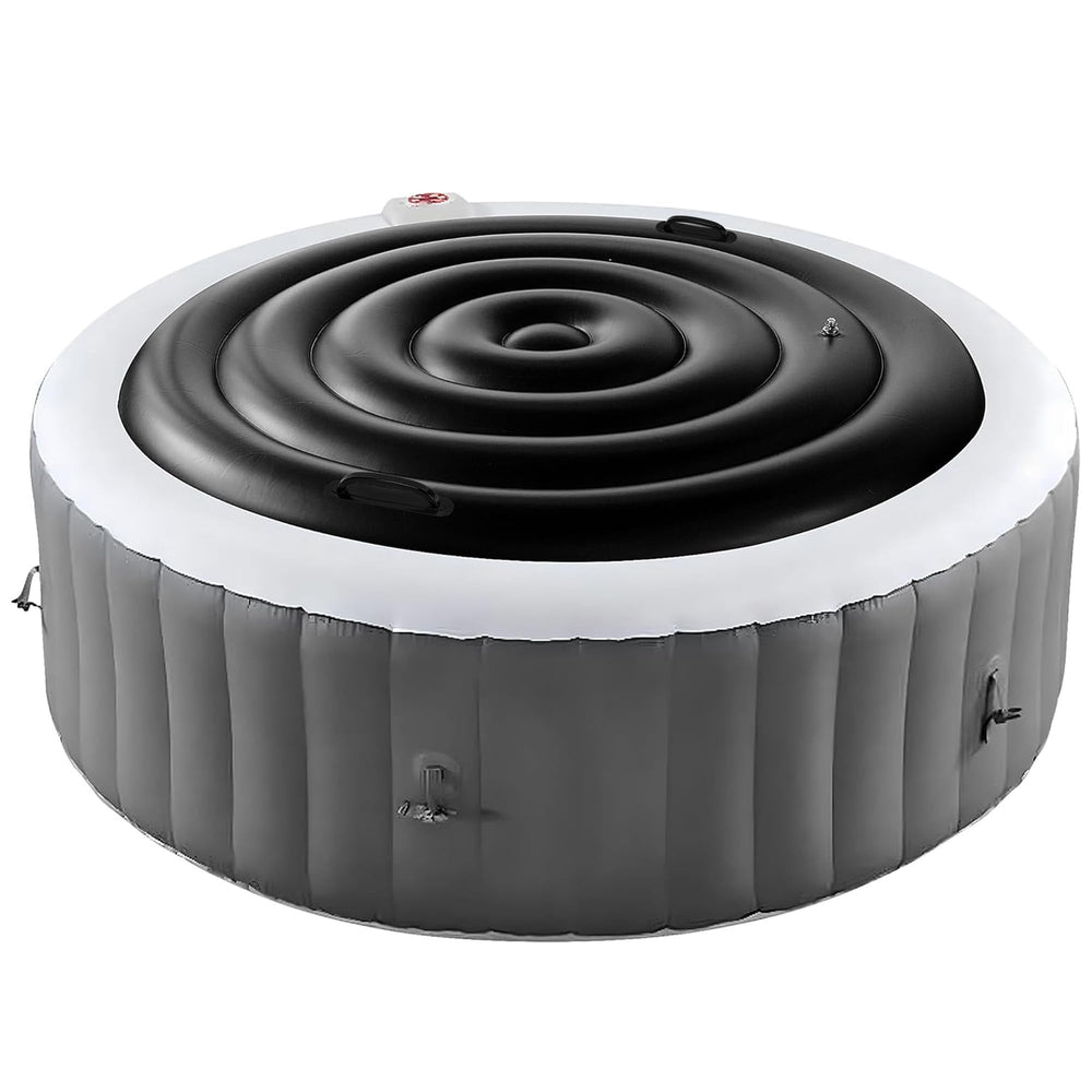 Tlswshsy front view inflated cover showing complete fit and heat retention benefit