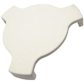 Tmozyar front view of ceramic plate setter showing stable cooking surface and fit