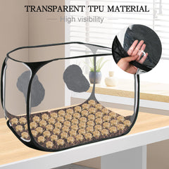 ToBoom interior with jars demonstrating organized inoculation workspace benefit