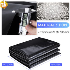 ToLanbbt close-up texture of HDPE material showing puncture resistance benefit