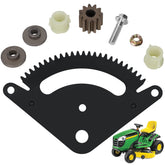 Tomanic front packaging showing complete steering sector gear kit and easy installation benefits