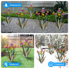 TOMBABY metal stake and base illustrating rust-resistant support and easy placement