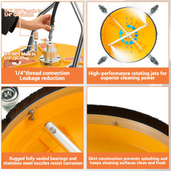 Tool Daily adjustable dual handles detail for ergonomic control and reduced strain