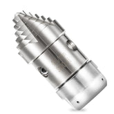 Tool Daily rotating nozzle front view showing spray pattern and rugged design benefit