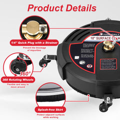 Tool Daily underside with twin nozzles visible for powerful spray coverage
