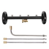 Tool Daily undercarriage cleaner front view showing robust head for safe under-vehicle cleaning