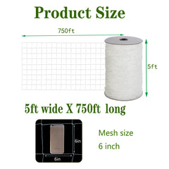 Toolazy close-up of 6 inch nylon mesh texture protecting delicate stems