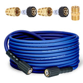 TOOLCY front view of 30 ft hose package showing length and kit benefits