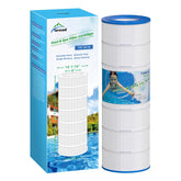 TOREAD front view of PAP200 cartridge showing full-length and benefit of large filtration area