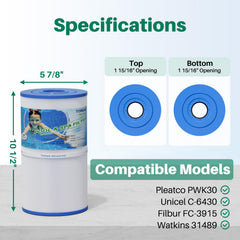 TOREAD filter trilobal fabric close-up highlighting increased surface area