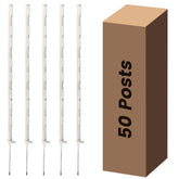 Toriexon front view of 50-pack showing neat, ready-to-install posts and organized packaging benefit