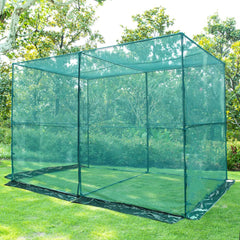 Toriexon front view of crop cage showing full protection and garden benefit