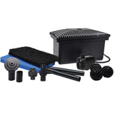 TotalPond filter kit front view showing complete system and easy setup benefit