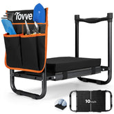 Tovve front view folded for compact storage and easy transport