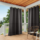 Town & Country Basics front view of full 54x96 panel showing tailored drape and privacy benefit
