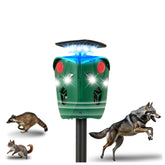 Towne Hall Farm front view showing compact 360° repeller protecting yard