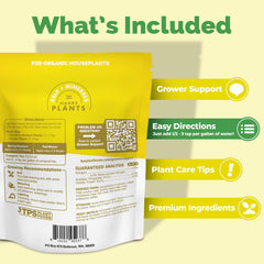 TPS NUTRIENTS being applied to a potted lemon tree for steady feeding