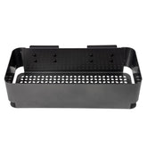 Traeger front view of Pop-and-Lock storage bin showing organized spices and easy access