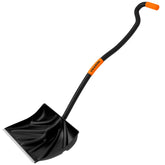 Trazon front view snow shovel showing full tool and balance benefit