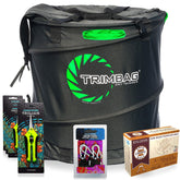 Trimbag front packaging showing kit components and quick benefits
