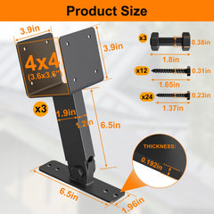 TROPTOLKY close-up of adjustable hinge showing easy angle control benefit