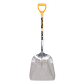True Temper front view showing aluminum scoop and full size for easy loading